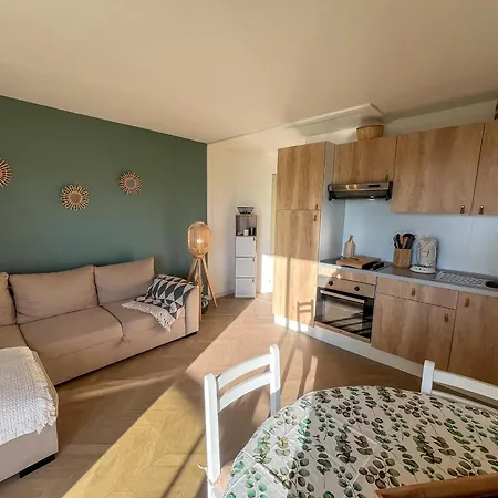 Climatise En Bord De Avec Piscine Et Parking A Saint-cyprien - Fr-1-753-29 *